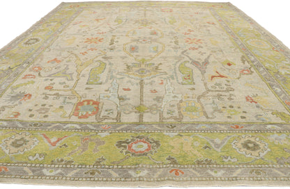 12 x 15 Colorful Turkish Oushak Rug 53505