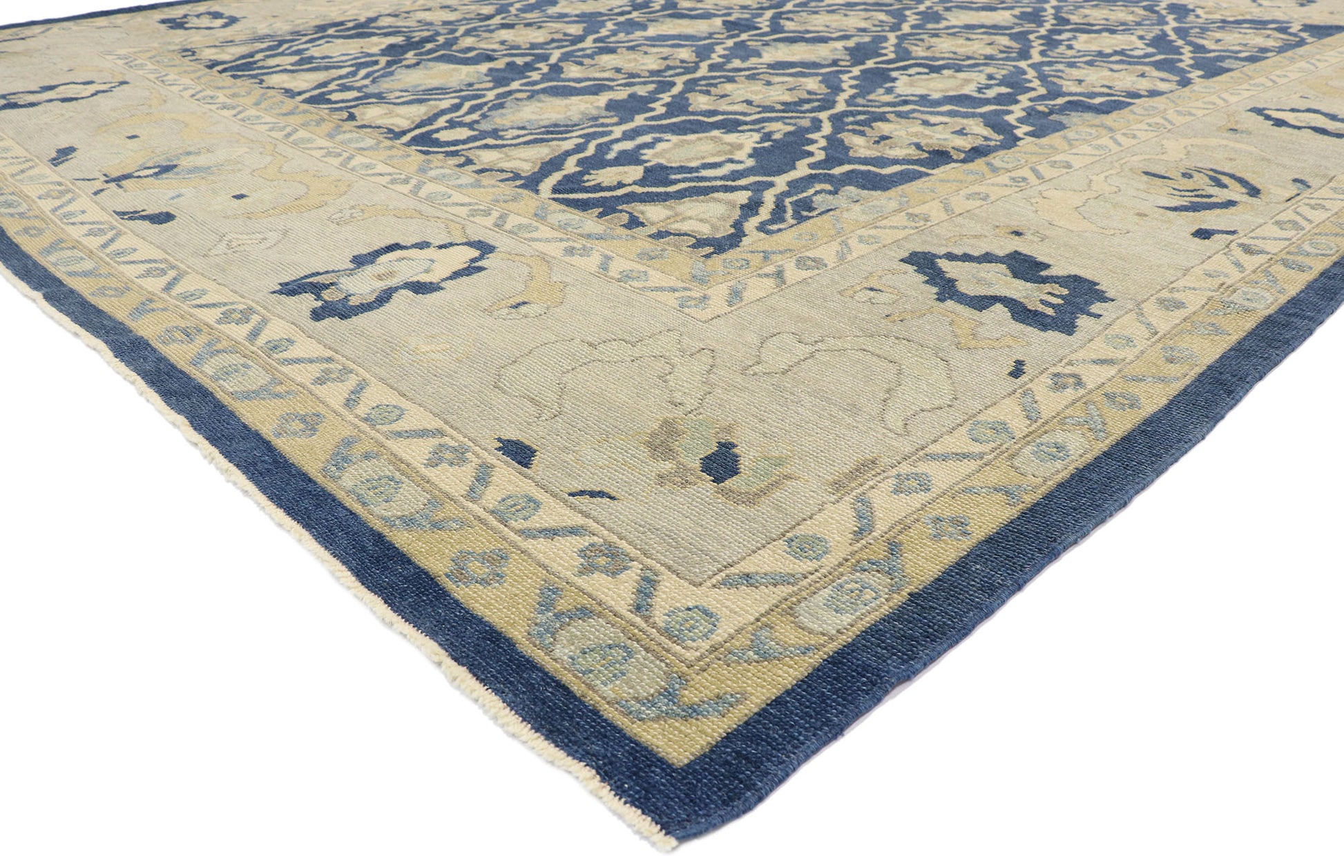 12 x 15 Contemporary Turkish Oushak Rug 53506
