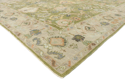 13 x 17 Contemporary Turkish Oushak Rug 53509