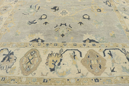9 x 13 Contemporary Turkish Oushak Rug 53510