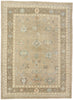 10 x 14 Modern Earth-Tone Turkish Oushak Rug 53516