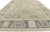 11 x 14 Modern Gray Turkish Oushak Rug 53517