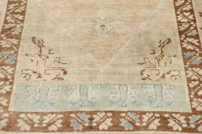 4 x 7 Vintage Turkish Oushak Rug 53519