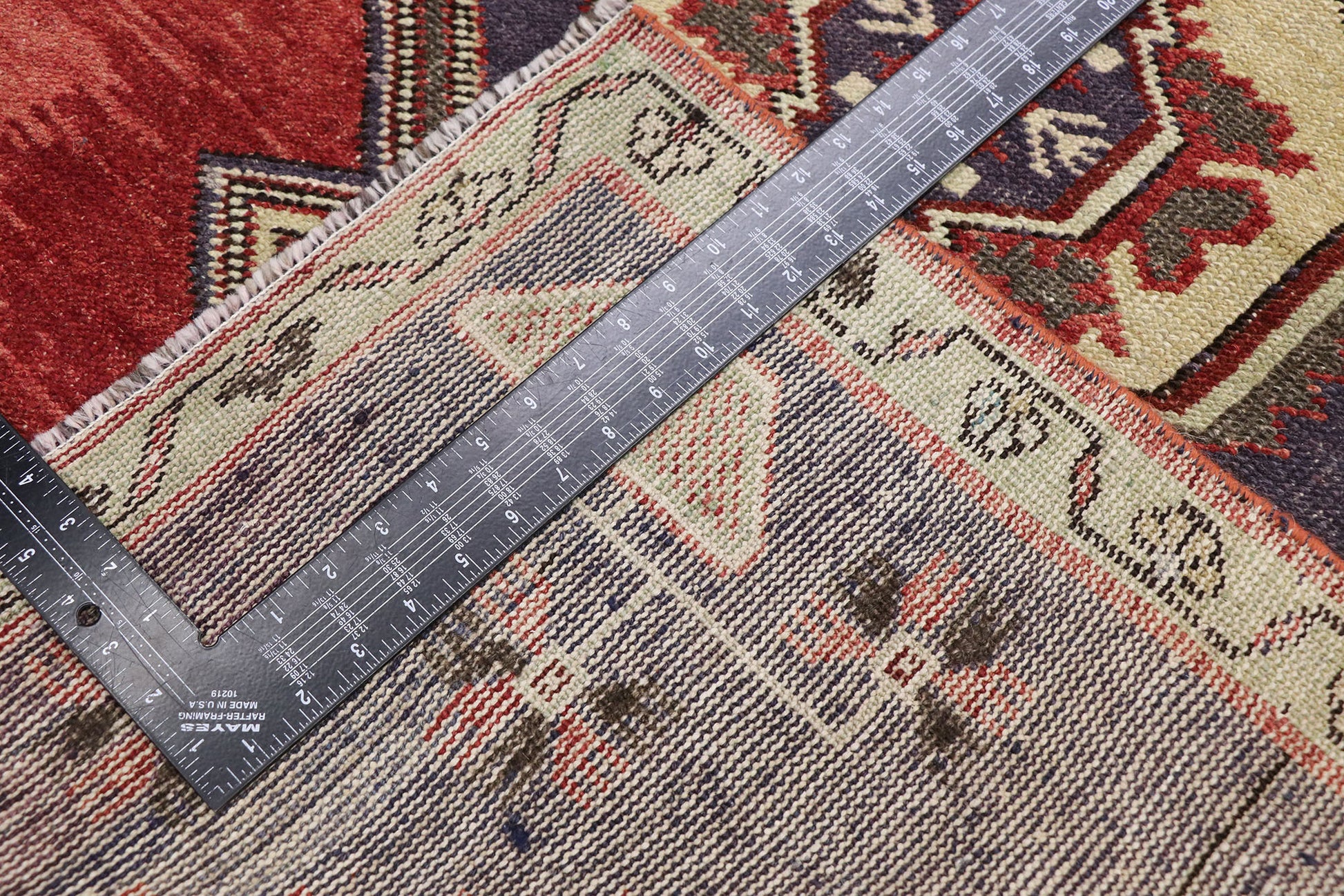3 x 10 Vintage Turkish Oushak Rug 53521