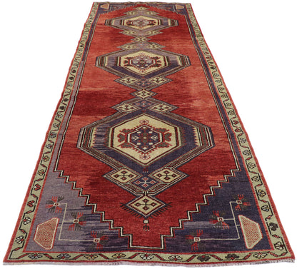 3 x 10 Vintage Turkish Oushak Rug 53521