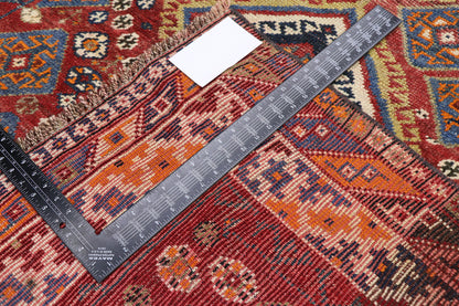 4 x 7 Vintage Persian Shiraz Rug 53525