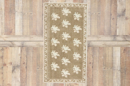 2 x 4 Vintage Turkish Oushak Rug 53526