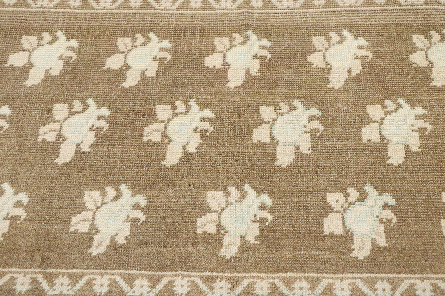 2 x 4 Vintage Turkish Oushak Rug 53526