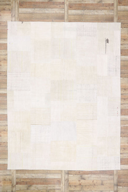 9 x 12 Vintage Turkish Patchwork Rug 53528