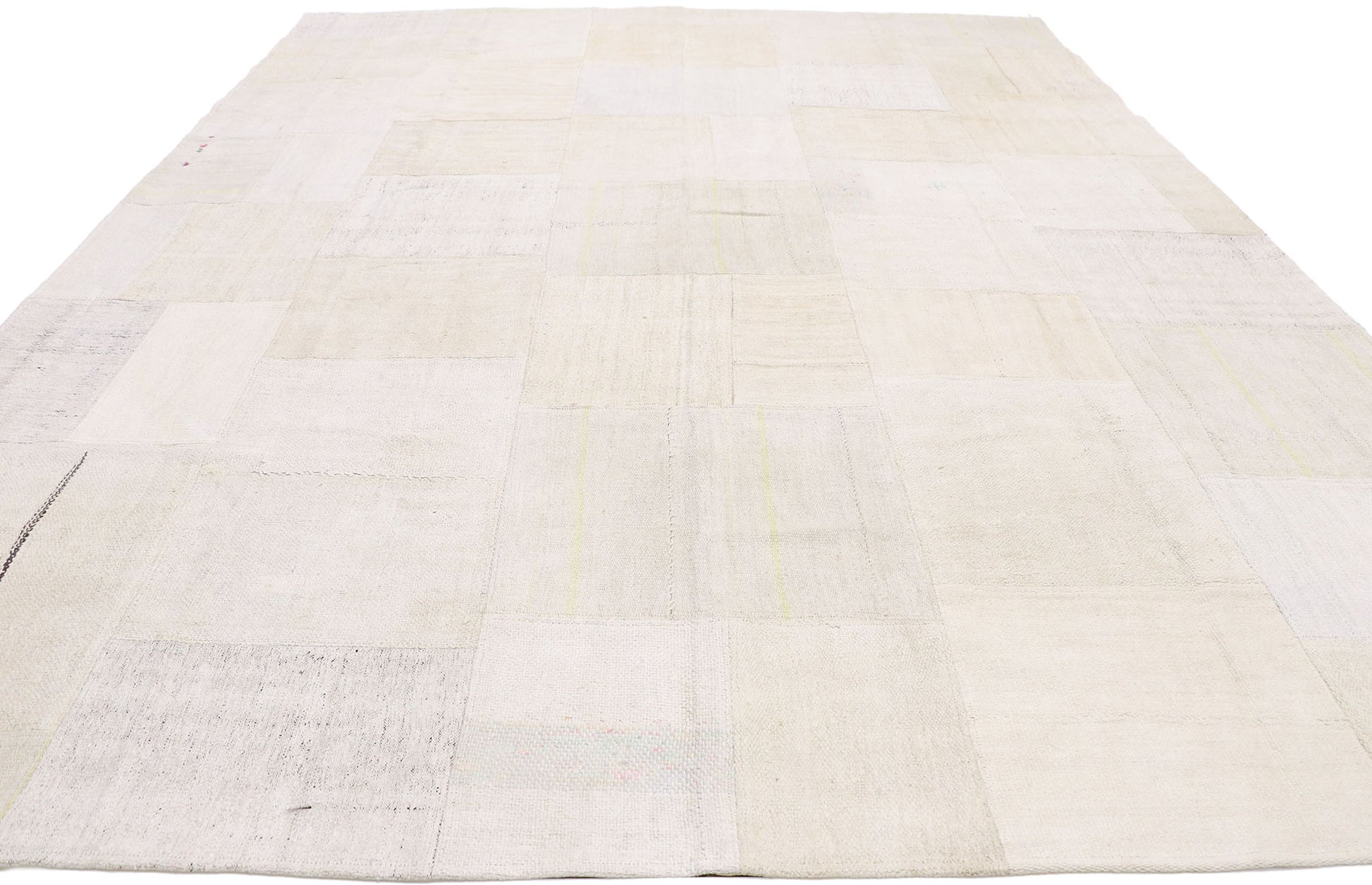 9 x 12 Vintage Turkish Patchwork Rug 53528