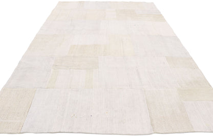 6 x 9 Vintage Turkish Patchwork Rug 53530