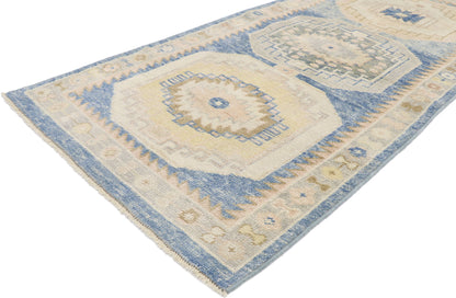 3 x 6 Contemporary Turkish Oushak Rug 53534