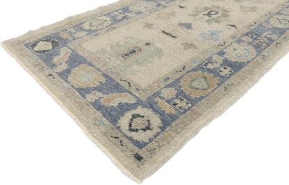 3 x 9 Contemporary Turkish Oushak Runner 53536