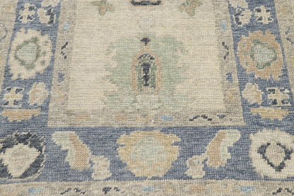 3 x 9 Contemporary Turkish Oushak Runner 53536