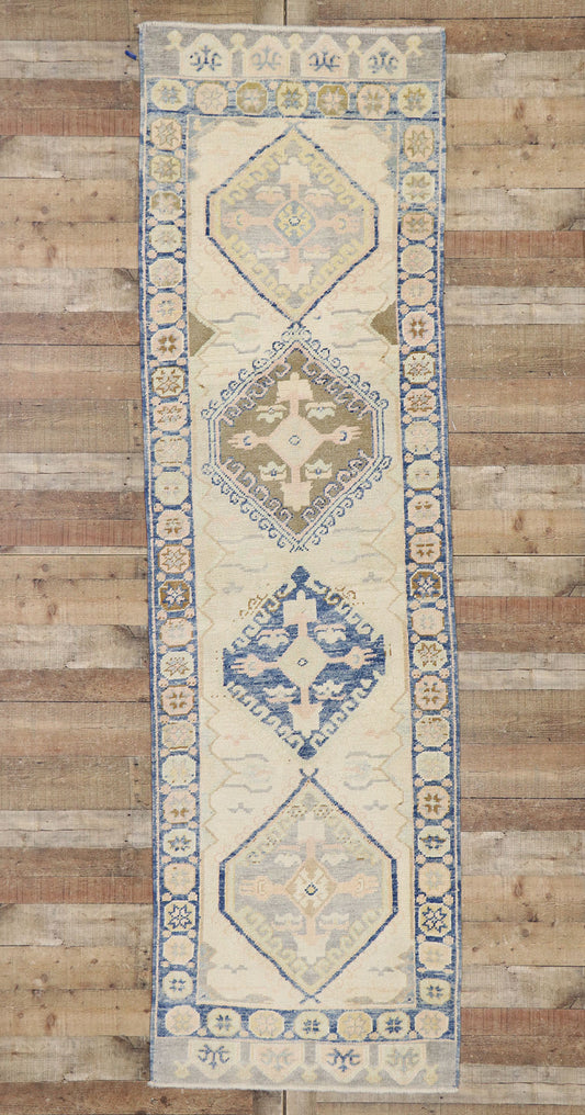 3 x 10 Contemporary Turkish Oushak Runner 53537