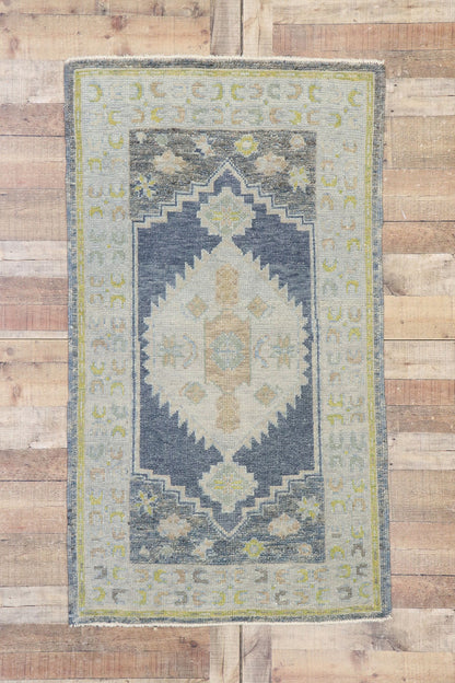 3 x 6 Contemporary Turkish Oushak Rug 53538