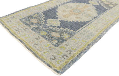 3 x 6 Contemporary Turkish Oushak Rug 53538