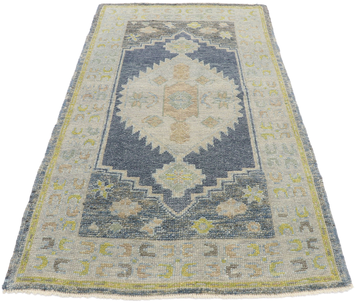 3 x 6 Contemporary Turkish Oushak Rug 53538