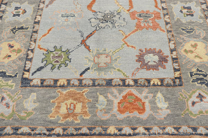 5 x 5 Contemporary Turkish Oushak Rug 53539