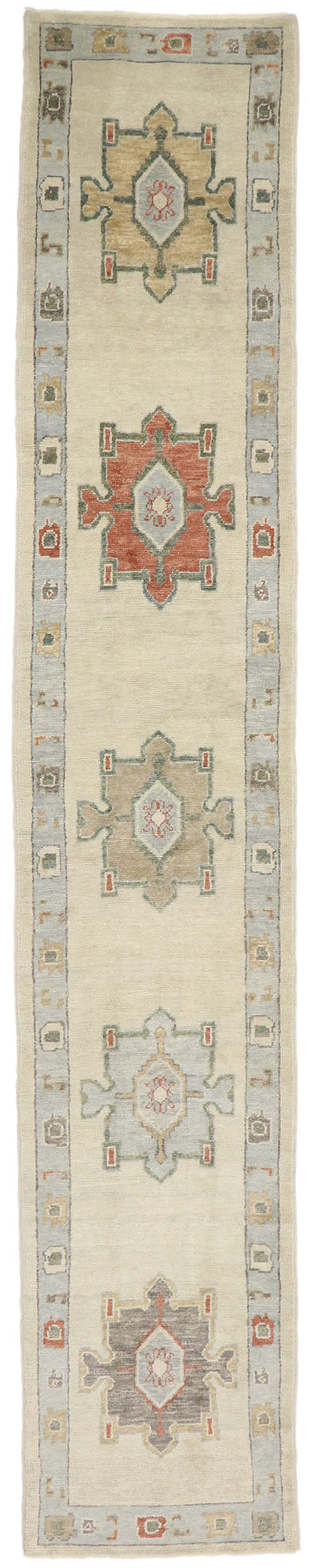 3 x 16 Turkish Oushak Runner 53540