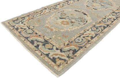 3 x 9 Contemporary Turkish Oushak Runner 53542