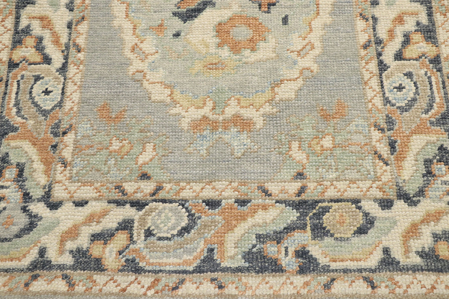 3 x 9 Contemporary Turkish Oushak Runner 53542