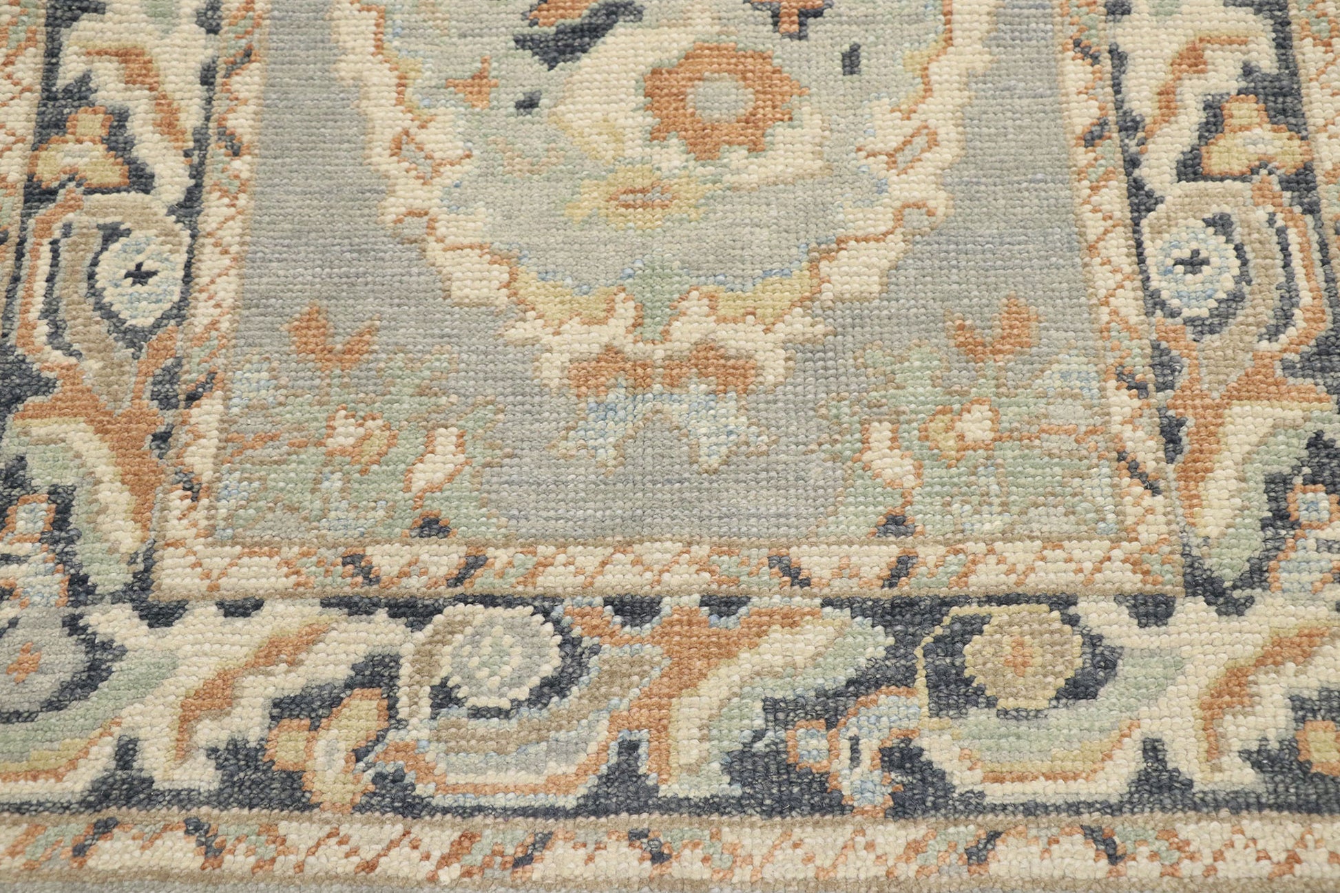 3 x 9 Contemporary Turkish Oushak Runner 53542