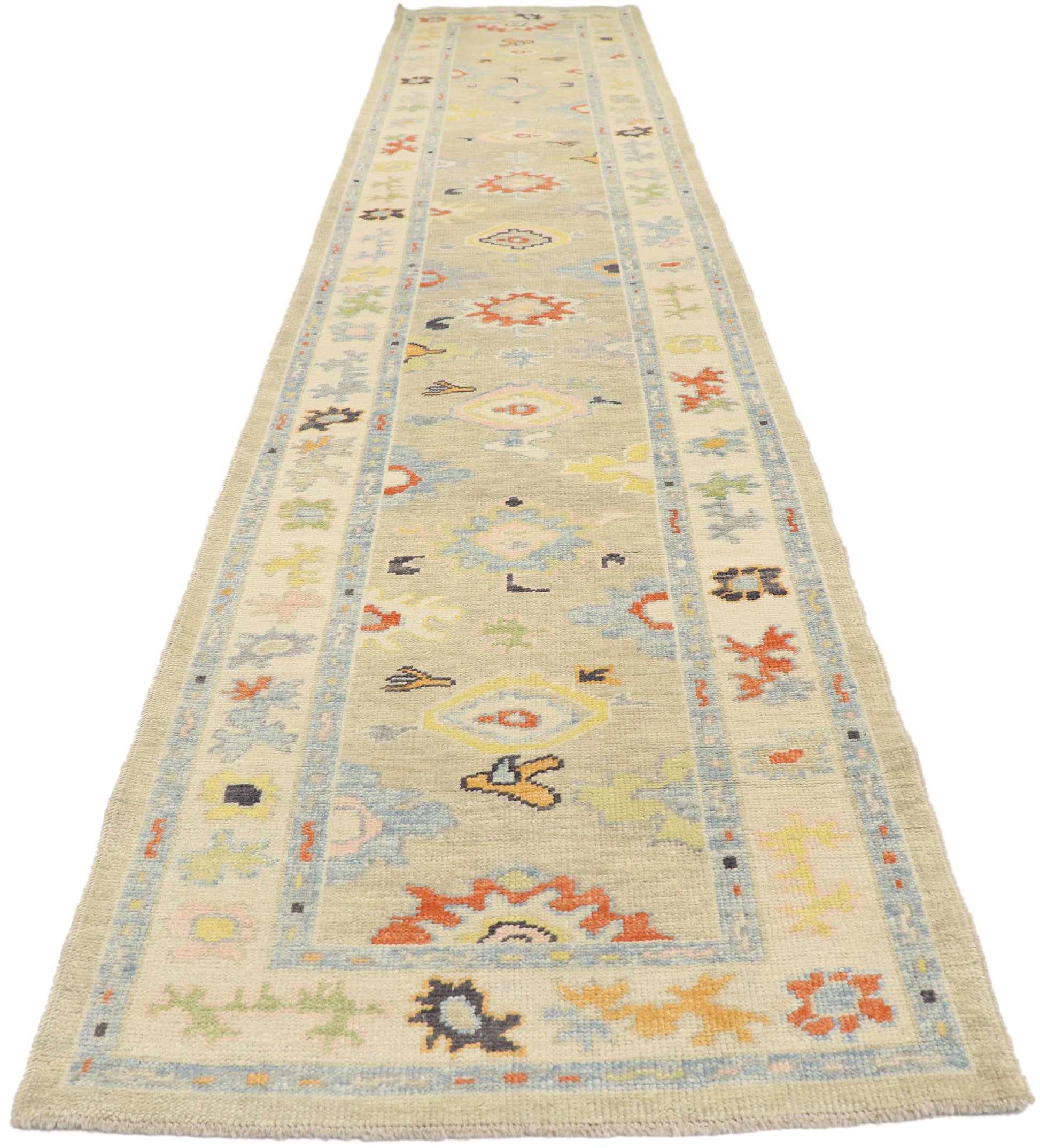 3 x 16 Turkish Oushak Rug 53543
