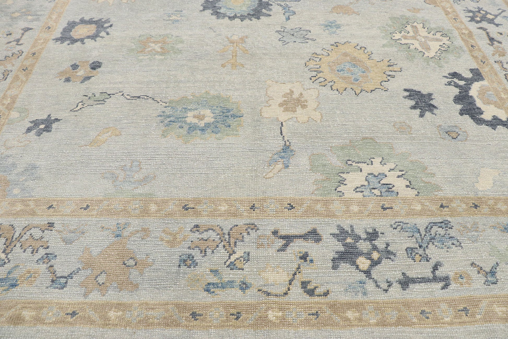 9 x 12 Turkish Oushak Rug 53546