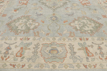 10 X 14 Contemporary Turkish Oushak Rug 53547