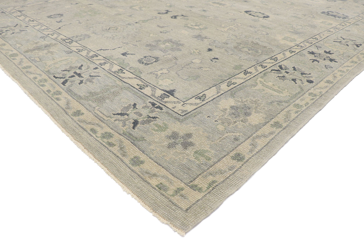 9 x 12 Contemporary Turkish Oushak Rug 53548