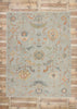 9 x 12 Contemporary Turkish Oushak Rug 53549