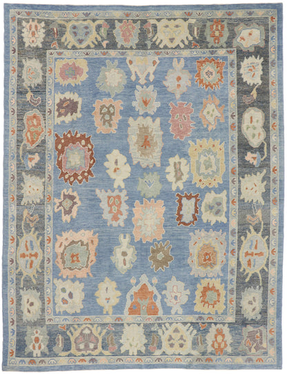 9 x 12 Contemporary Turkish Oushak Rug 53550