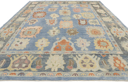 9 x 12 Contemporary Turkish Oushak Rug 53550