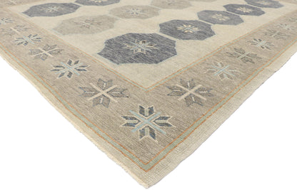 9 x 12 Contemporary Turkish Oushak Rug 53552