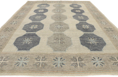 9 x 12 Contemporary Turkish Oushak Rug 53552