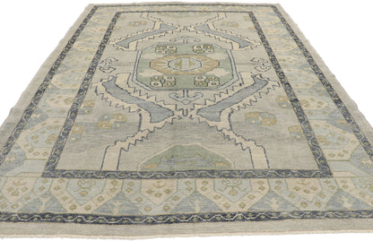 7 x 9 Contemporary Turkish Oushak Rug 53553