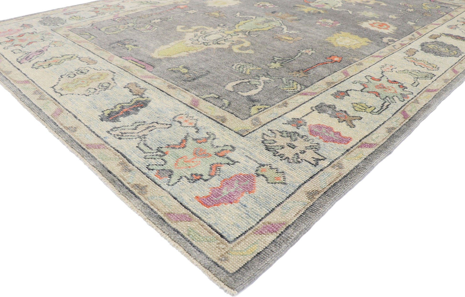 7 x 11 Turkish Oushak Rug 53555