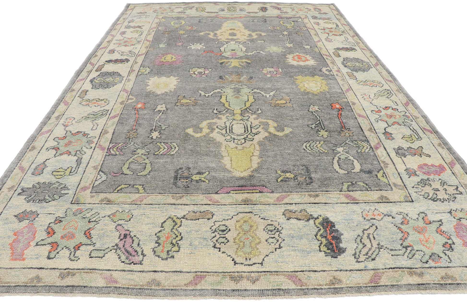 7 x 11 Turkish Oushak Rug 53555