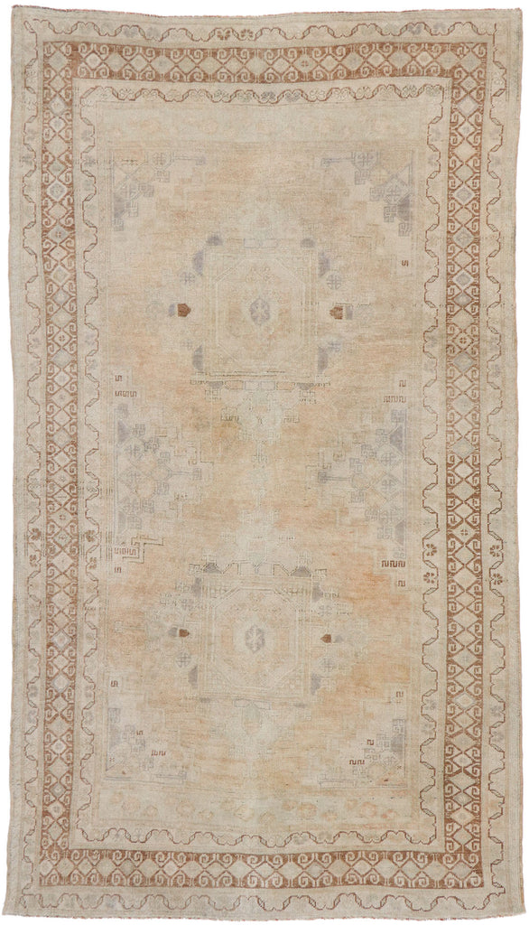 5 x 9 Vintage Turkish Oushak Rug 53560