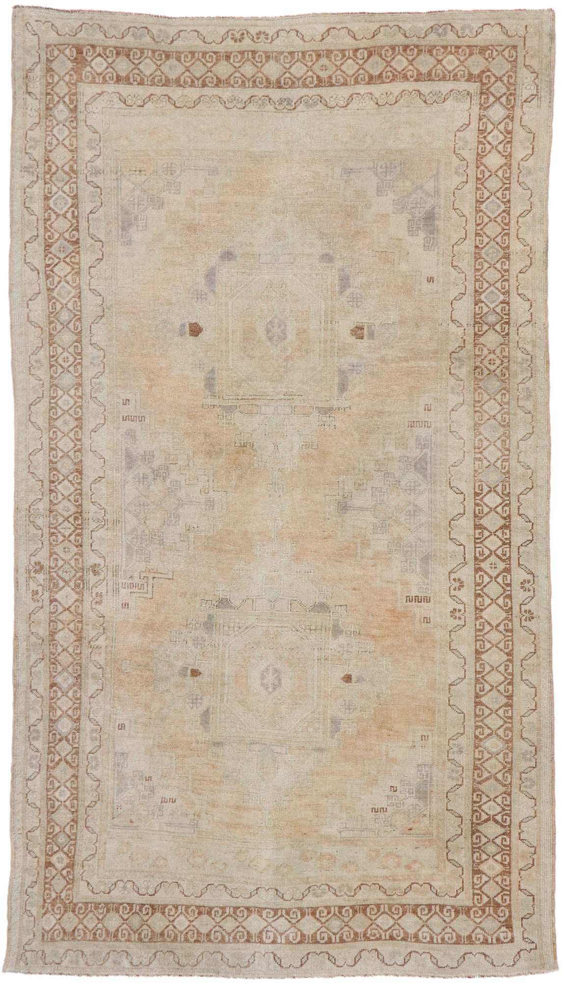 5 x 9 Vintage Turkish Oushak Rug 53560