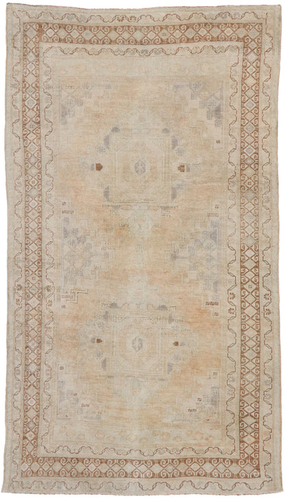 5 x 9 Vintage Turkish Oushak Rug 53560
