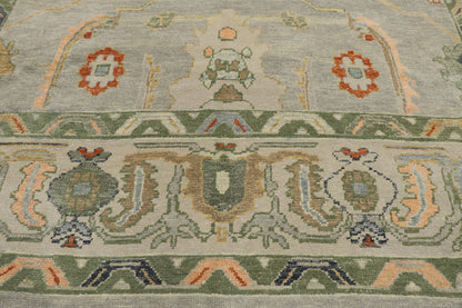 10 x 15 Contemporary Turkish Oushak Rug 53565