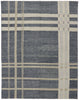 9 x 11 Neutral Plaid Tartan Rug 53566