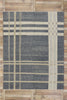 9 x 11 Neutral Plaid Tartan Rug 53566