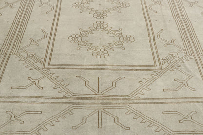 6 x 7 Vintage Turkish Oushak Rug 53572