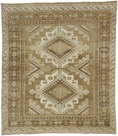 5 x 6 Vintage Turkish Kars Rug 53577