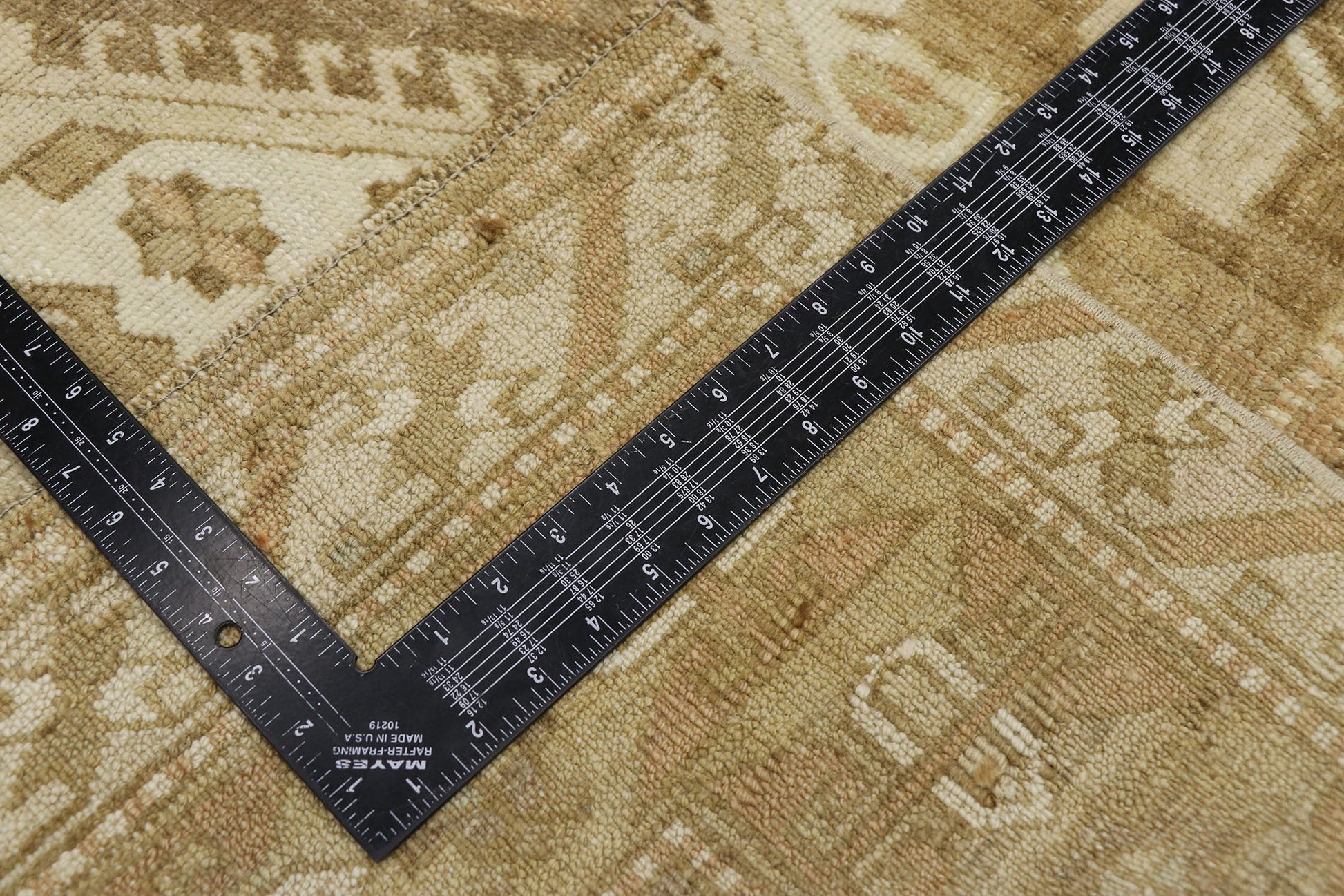 5 x 6 Vintage Turkish Kars Rug 53577