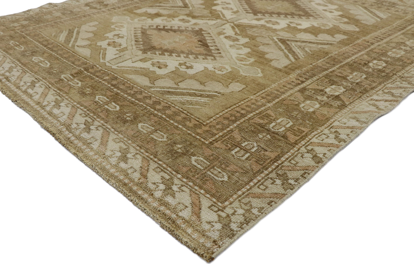 5 x 6 Vintage Turkish Kars Rug 53577