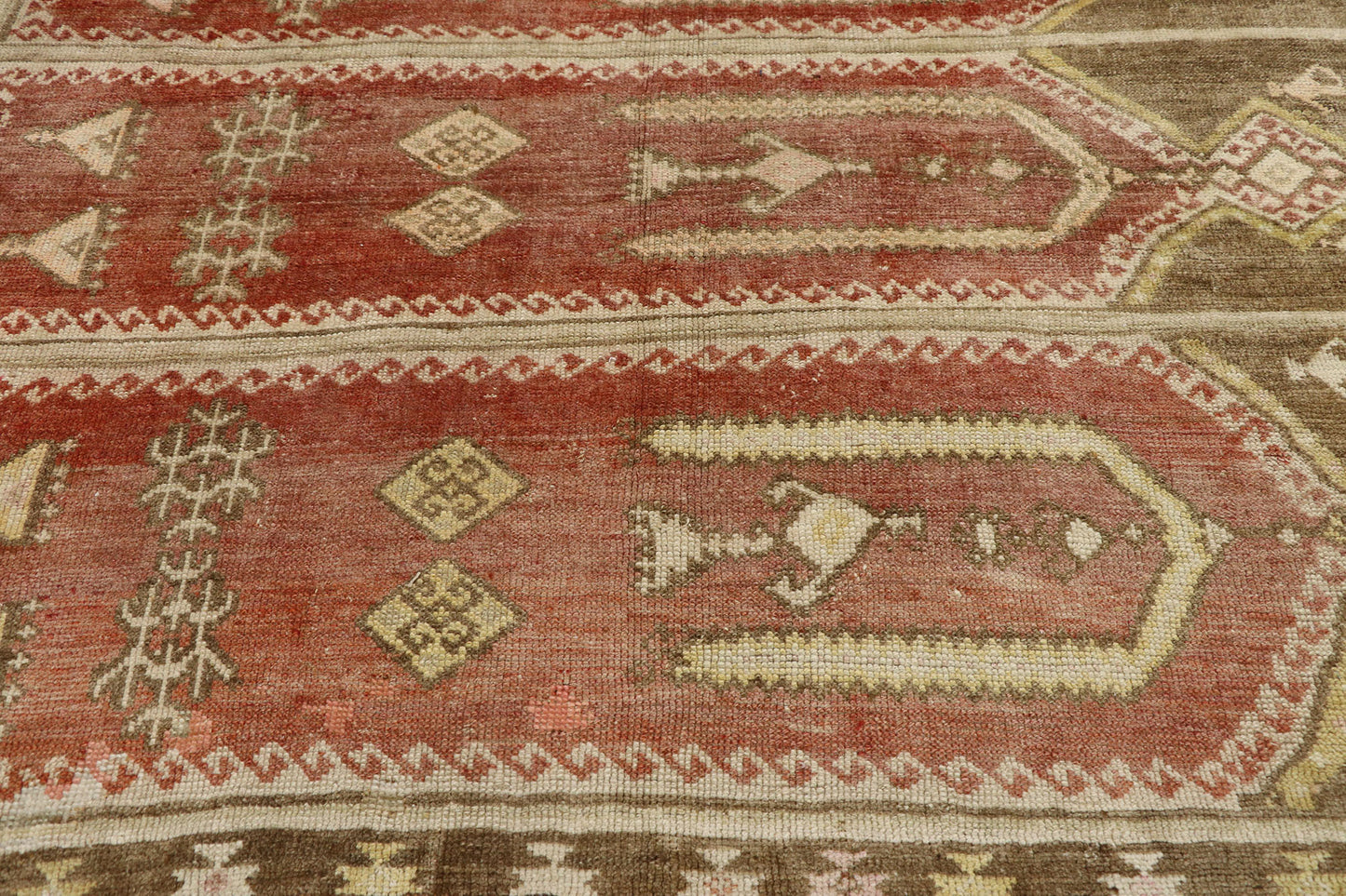 6 x 9 Vintage Turkish Saph Prayer Rug 53580